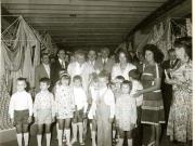 Vizita preşedintelui Nicolae Ceauşescu împreună cu Elena Ceauşescu şi alţi conducători de partid şi de stat la Târgul de mostre şi bunuri de consum de la Complexul Expoziţional din Piaţa Scânteii.(20.VIII.1977)