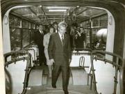 Vizita de lucru a lui Nicolae Ceauşescu împreună cu Elena Ceauşescu şi alţi conducători de partid şi de stat, în judeţul Braşov. La expoziţia de la Întreprinderea de Autocamioane, care reuneşte ultimele creaţii ale întreprinderii braşovene şi ale unor unităţi aparţinând centralei de specialitate.(1.XI.1977)