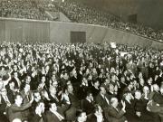 Aspect din timpul desfăşurării lucrărilor Conferinţei Naţionale a P.C.R.(7-9.XI.1977)