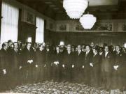 Aspect de la primirea de către Nicolae Ceauşescu a şefilor misiunilor diplomatice cu prilejul Anului Nou şi a celei de a XXX-a aniversări a proclamării Republicii.(30.XII.1977)