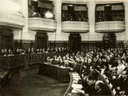 Aspect din timpul desfăşurării lucrărilor sesiunii Marii Adunări Naţionale.(24.III.1978)