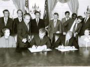 Vizita în S.U.A. Semnarea Declaraţiei comune. (13.IV.)(12-17.IV.1978)