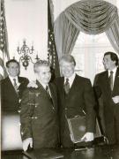 Vizita în S.U.A. După semnarea Declaraţiei comune. (13.IV)(12-17.IV.1978)