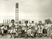 Aspect de la manifestarea cultural-sportivă a tineretului de pe stadionul „Republicii” din Capitală, dedicat zilei de 2 Mai – ziua tineretului.(2.V.1978)