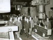 Vizita de lucru a lui Nicolae Ceauşescu, a altor conducători de partid şi de stat, în mari unităţi industriale din Capitală. La Întreprinderea de Utilaj Chimic „Griviţa Roşie”.(5.V.1978)