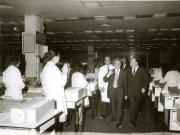 Vizita de lucru a lui Nicolae Ceauşescu şi a altor conducători de partid şi de stat în Capitală. La Întreprinderea de calculatoare electronice de pe platforma industrială Pipera, unde sunt înfăţişate cele mai recente calculatoare cu largi aplicaţii în diverse ramuri industriale.(24.VI.1978)