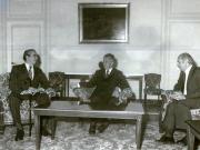 Preşedintele Nicolae Ceauşescu l-a primit pe Janes Stanovnik, secretar executiv al C.E.E. – O.N.U. şi pe Frank Joao sa Costa, secretar general al Conferinţei O.N.U. pentru ştiinţă şi tehnică în slujba dezvoltării, care participă la reuniunea pregătitoare de la Bucureşti a conferinţei mondiale ce va avea loc în 1979.(27.VI.1978)
