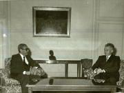 Preşedintele Nicolae Ceauşescu l-a primit pe M’Hamed Boucetta, ministrul de stat însărcinat cu afacerile externe şi cooperare al Regatului Maroc, preşedintele părţii marocane în Comisia interguvernamentală româno-marocană de cooperare economică şi tehnică, ale cărei lucrări se desfăşoară la Bucureşti.(28.VI.1978)