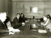 Nicolae Ceauşescu, secretar general al P.C.R., s-a întâlnit cu Joergen Jensen, preşedintele P.C. din Danemarca care, la invitaţia C.C. al P.C.R., a efectuat o vizită în România. Jensen a fost însoţit de Bernard Jeune, membru supleant al C.C. al P.C. din Danemarca.(3.VII.1978)