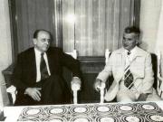 Preşedintele Nicolae Ceauşescu a primit, în staţiunea Neptun, pe viceamiralul Oscar Antonio Montes, ministrul relaţiilor externe şi cultelor al Republicii Argentina, care efectuează o vizită oficială în ţara noastră. La primire a participat Ştefan Andrei – ministrul afacerilor externe.(20.VII.1978)