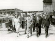 Conducători de partid şi de stat în vizită de lucru în judeţul Tulcea. La şantierul naval din Tulcea.(29.VII.1978)