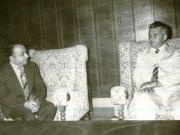 Preşedintele Nicolae Ceauşescu a primit în staţiunea Neptun pe Abdul Cader Sahul Hameed, ministrul afacerilor externe al Republicii Sri Lanka, care face o vizită oficială în ţara noastră. A participat Ştefan Andrei.(4.VIII.1978)