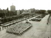 Aspect de la marea demonstraţie a oamenilor muncii din Capitală cu prilejul zilei de 23 august 1978.(23.VIII.1978)