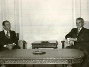 Primirea, de către Nicolae Ceauşescu, secretar general al P.C.R., a lui Haralambos Drakopoulos, secretar al C.C. al P.C. din Grecia (interior), care s-a aflat la odihnă în ţara noastră. La întrevedere a participat Vasile Muşat, secretar al C.C. al P.C.R.(31.VIII.1978)