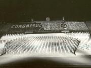 Aspect de la spectacolul festiv al „Daciadei” ce a avut loc pe stadionul „23 August” din Capitală.(23.IX.1978)