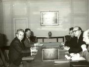 Nicolae Ceauşescu, secretar general al P.C.R., preşedintele R.S.R., a primit delegaţia Partidului Socialist Italian condusă de Bettino Croxi, secretar general al partidului, care, la invitaţia C.C. al P.C.R., face o vizită de prietenie în ţara noastră. La primire au participat: Dumitru Popescu, V. Muşat – secretari ai C.C. al P.C.R. şi Constantin Mirea – redactor-şef al ziarului „Scânteia”.(20.X.1978)
