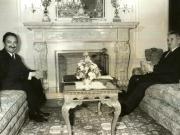 Primirea de preşedintele Nicolae Ceauşescu a primului ministru al Republicii Turcia, Bülent Ecevit, care face o vizită oficială în ţara noastră la invitaţia şefului statului român şi a primului ministru al guvernului.(13.XI.1978)