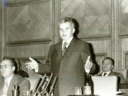 Întâlnirea lui Nicolae Ceauşescu, secretar general al P.C.R., preşedintele R.S.R., Comandantul Suprem al Forţelor Armate, la sediul C.C. al P.C.R., cu reprezentanţi ai Armatei şi ai Ministerului de Interne, cărora le-au fost prezentate problemele ce privesc politica internaţională a ţării, activitatea şi poziţia României la Consfătuirea de la Moscova a Comitetului Politic Consultativ al statelor participante la Tratatul de la Varşovia.(27.XI.1978)