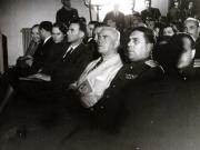 Festivitate cu prilejul deschiderii noului teatru C.F.R. Giuleşti. Participă Gh. Gheorghiu–Dej, Th. Georgescu, P. Groza, G-ral Col. Susaikov, Gh. Apostol, Chivu Stoica, ş.a. (27.09.1946).