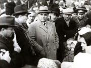 Gh. Gheorghiu–Dej participă la inaugurarea viaductului de la Caracău (noiembrie 1946). (10.11.1946).