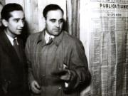 Gh. Gheorghiu–Dej dându-şi votul pentru victoria în alegeri a B.P.D. (19.11.1946).