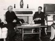 Preşedintele Nicolae Ceauşescu şi Elena Ceauşescu s-au întâlnit la Predeal cu Dolores Ibarruri şi Santiago Carrillo (3 ianuarie 1976).