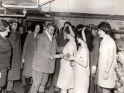 Vizita de lucru a lui Nicolae Ceauşescu la Întreprinderea de tricotaje „Steagul Roşu” – Braşov (22 ianuarie 1976).