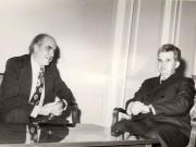 Primirea la Nicolae Ceauşescu a preşedintelui Partidului Mişcarea Socialistă Panelenă, Andreas Papandreu (5 februarie 1976).