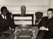 Nicolae Ceauşescu a primit pe Bwakira Melchior, ministrul afacerilor externe şi cooperării al Republicii Burundi (18 februarie 1976).