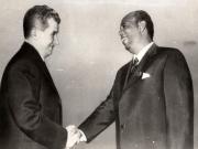 Nicolae Ceauşescu s-a întâlnit la Moscova cu Mohamed Siad Barre, preşedintele Consiliului revoluţionar suprem al R.D. Somalia (4 martie 1976).