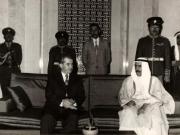 Vizita preşedintelui Nicolae Ceauşescu în Kuweit. Întrevedere la Palatul Seif. (29-32 martie 1976)