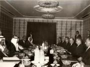 Vizita preşedintelui Nicolae Ceauşescu şi a Elenei Ceauşescu în Kuweit. Convorbiri oficiale între preşedintele Nicolae Ceauşescu şi emirul Kuweitului, şeic Sabah Al-Salem Al-Sabah. (29-31 martie 1976)