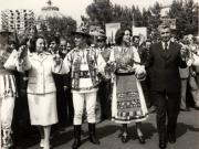 Marea manifestaţie populară a oamenilor muncii din Bucureşti, consacrată aniversării a 55 de ani de la crearea P.C.R. (8 mai 1976)