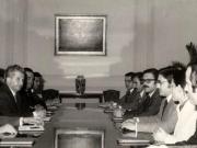 Nicolae Ceauşescu a primit pe Ramon Lobato, secretar general al Partidului Muncii din Spania. (17 mai 1976)