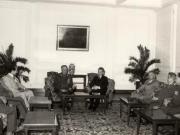 Primirea la Nicolae Ceauşescu a delegaţiei militare sovietice, condusă de general de armată alexei Alexeevici Epişev (27 mai 1976)
