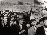 Demonstraţie în Bucureşti. Mitingul de pe stadionul ANEF, Bucureşti, 24 septembrie 1944