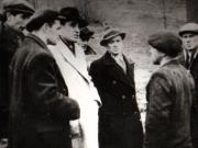 Vizita lui Gheorghe Gheorghiu-Dej, ministrul Comunicaţiilor în Valea Jiului - noiembrie 1944