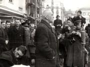 Realipirea Ardealului. N. Ceauşescu, Chivu Stoica, Dr. Petru Groza.14.III.1945.Bucureşti.