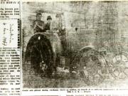 Primul tractor românesc făurit cu mintea, cu braţele şi cu sufletul tehnicienilor şi muncitorilor de la I.A.R. Braşov.(4 ianuarie 1947)