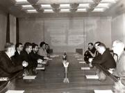 Primirea la C.C. al P.C.R. a delegaţiei P.C. din Finlanda condusă de Aarne Saarinen. (6 X 1966)