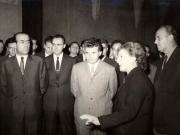 Vizita conducătorilor de partid şi de stat în regiunea Hunedoara (Castelul Huniazilor) . (7-8 X 1966)