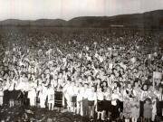 Vizita conducătorilor de partid şi de stat în regiunea Hunedoara (Ţebea) . (7-8 X 1966)