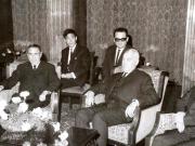 Ion Gheorghe Maurer l-a primit pe Shojiro Kawashima, trimisul special al primului ministru japonez (10 X 1966)