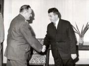 Primirea delegaţiei militare cehoslovace la C.C. al P.C.R. (12 X 1966)