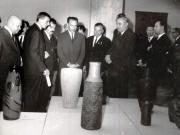 Deschiderea expoziţiei cehoslovace de ceramică (10 XI 1966)