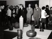 Deschiderea expoziţiei cehoslovace de ceramică (10 XI 1966)