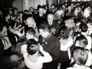 Aspect de la consfătuirea de constituire a Consiliului Naţional al Organizaţiei Pionierilor (Marea Adunare Naţională) . (11 XI 1966)