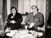 Paul Niculescu – Mizil a primit la C.C. al P.C.R. delegaţia de activişti ai P.C. din Suedia. (16 XI 1966)