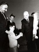 Aspect din timpul vizitei oficiale întreprinse de Chivu Stoica în Republica Arabă Unită. (20-25 XI 1966)