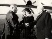 Înapoierea din vizita oficială întreprinsă în Republica Arabă Unită de către preşedintele Consiliului de Stat al Republicii Socialiste România, Chivu Stoica (20-25 XI 1966)